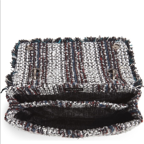 KURT GEIGER Large Embellished Tweed Kensington - Picture 8 of 9